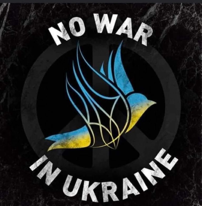 Samstags Mahnwache gegen den Ukrainekrieg