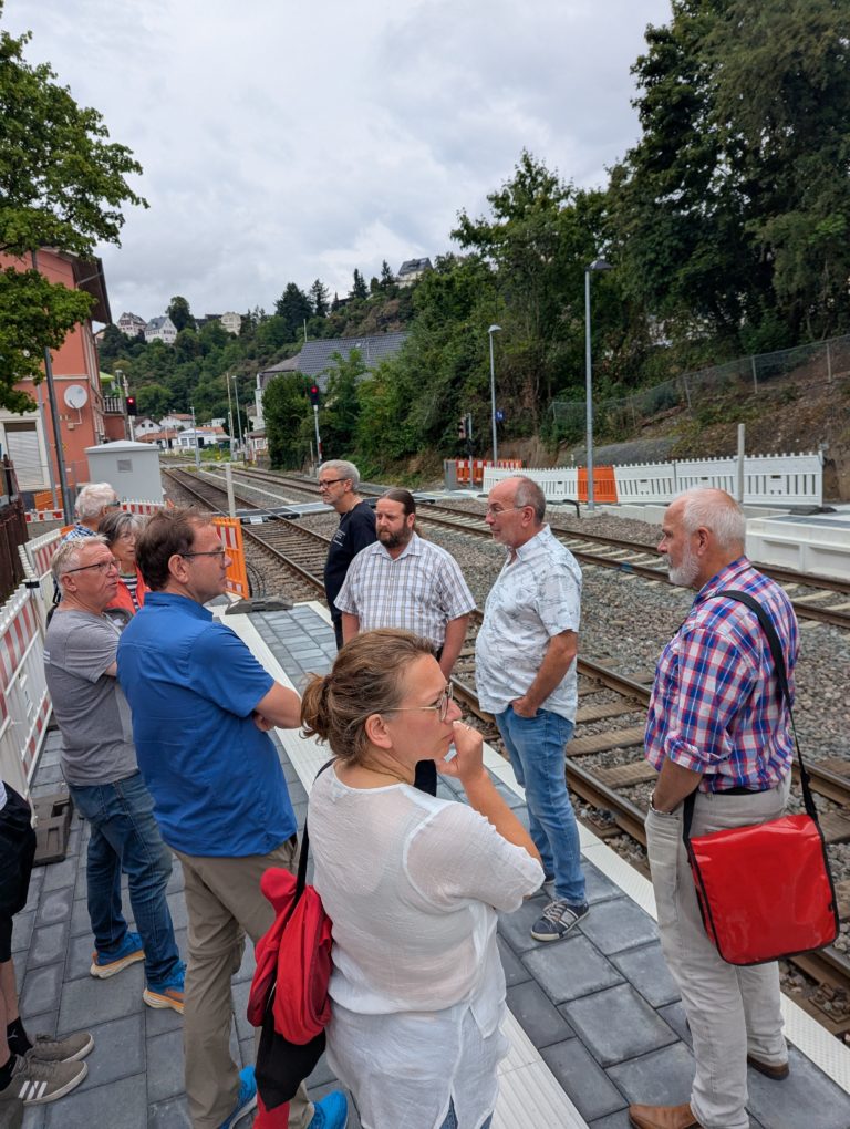 Lahntalbahn bleibt Baustelle: GRÜNE fordern klare Aussagen über den weiteren zeitlichen Ablauf des Ausbaues in Runkel