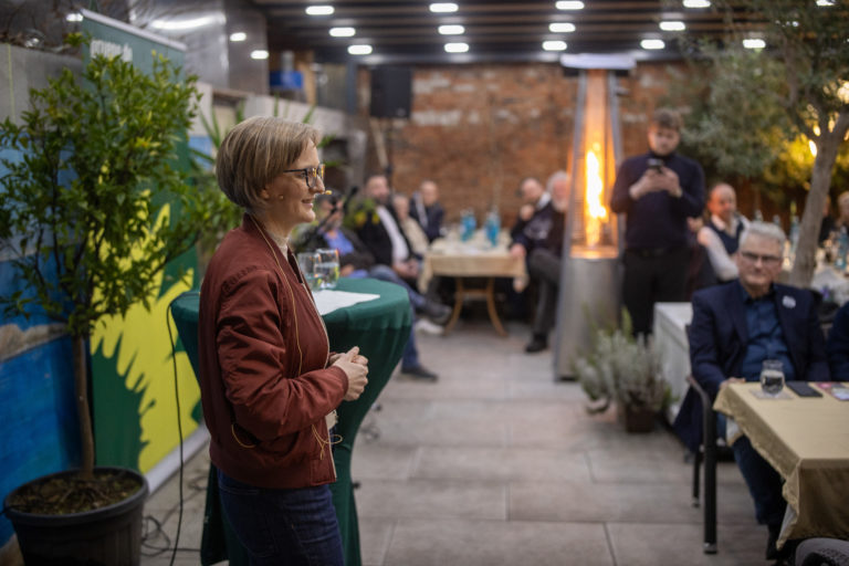 Neujahrsempfang mit Bundesvorsitzender Franziska Brantner stärkt demokratischen Austausch vor Ort